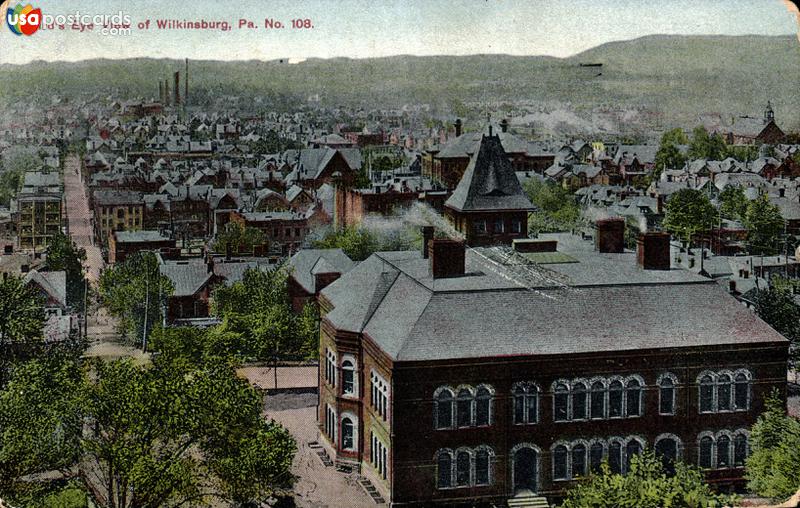 Pictures of Wilkinsburg, Pennsylvania: Bird´s Eye of Wilkinsburg