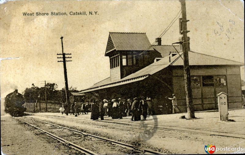 Pictures of Catskill, New York: West Shore Station