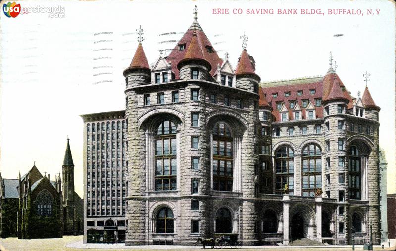 Pictures of Buffalo, New York: Erie County Saving Bank