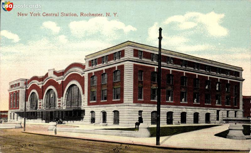 Pictures of Rochester, New York: New York Central Station