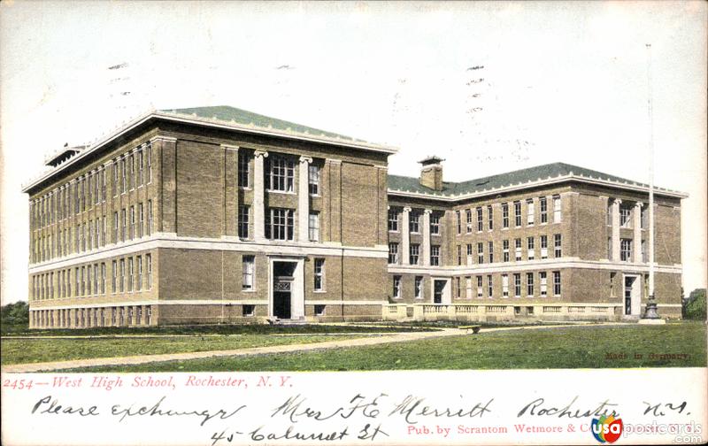 Pictures of Rochester, New York: West High School
