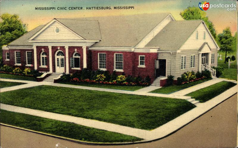 Pictures of Hattiesburg, Mississippi: Mississippi Civic Center
