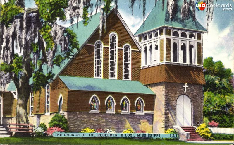 Pictures of Biloxi, Mississippi: The Church of the Redeemer