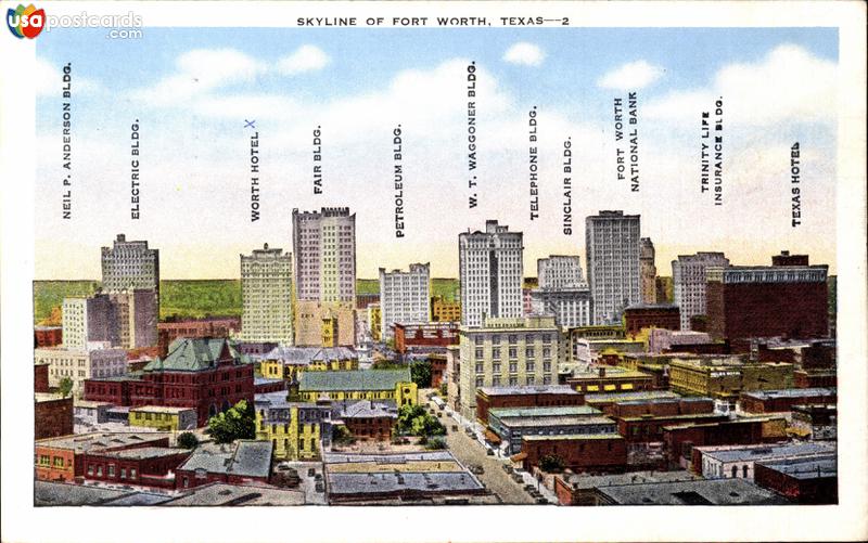Pictures of Fort Worth, Texas: Forth Worth Skyline
