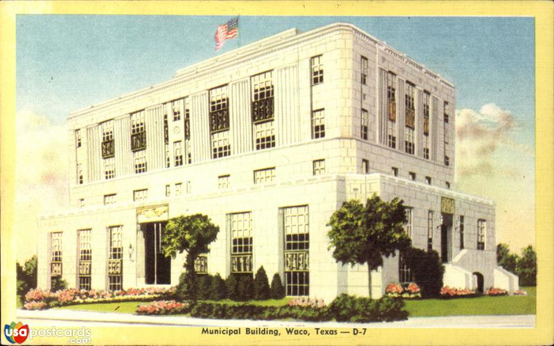 Pictures of Waco, Texas: Municipal Building