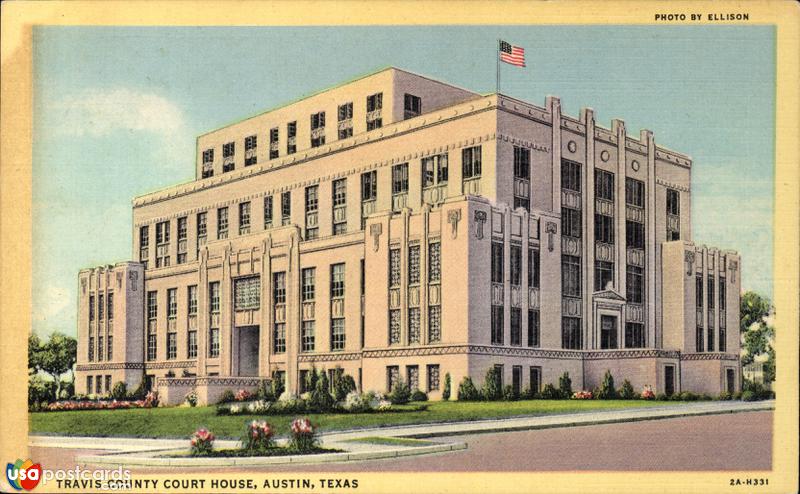 Pictures of Austin, Texas: Travis County Court House