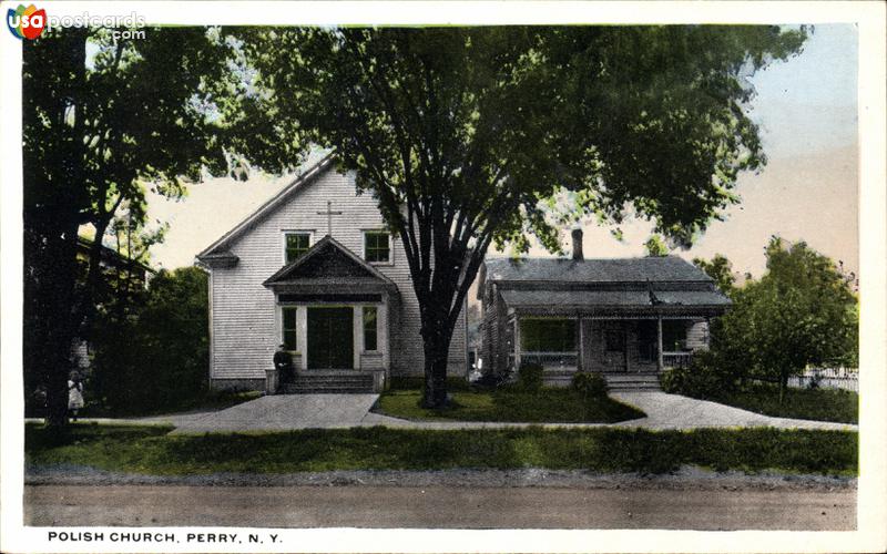 Pictures of Perry, New York: Polish Church