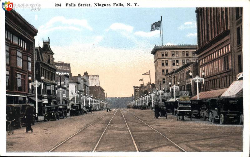 Pictures of Niagara Falls, New York: Falls Street