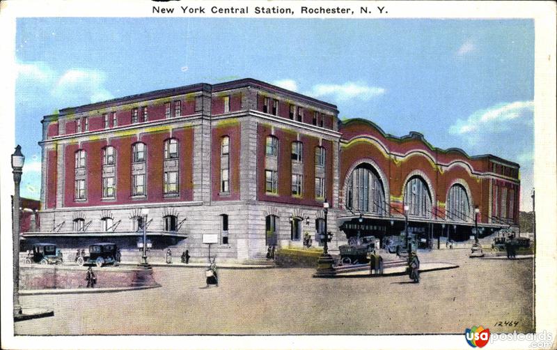 Pictures of Rochester, New York: New York Central Station