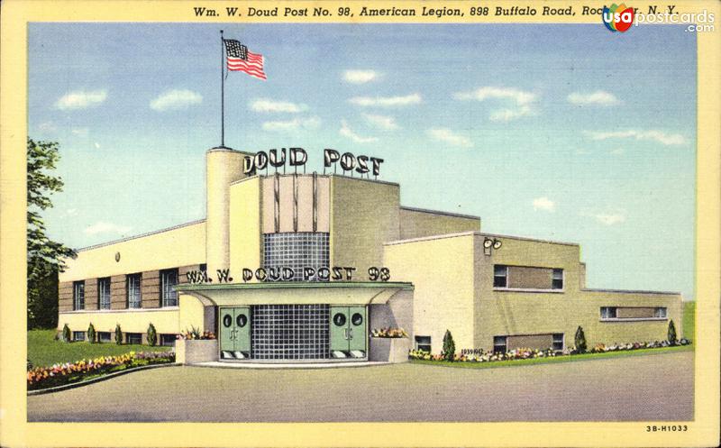 Pictures of Rochester, New York: Wm. W. Doud Post No. 98, Americal Legion