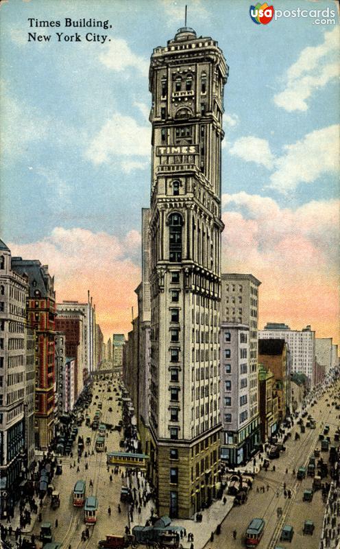 Pictures of New York City, New York: Times Building