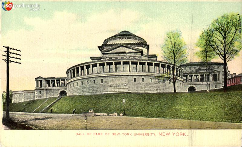 Pictures of New York City, New York: Hall of Fame, New York University