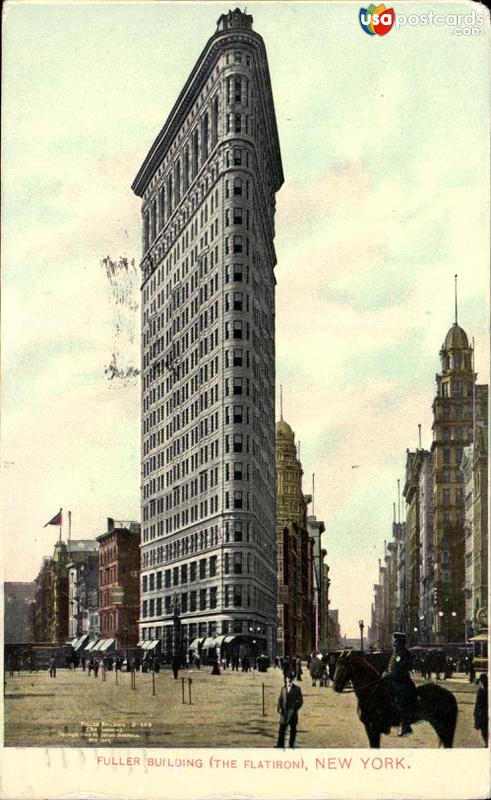 Pictures of New York City, New York: Fuller Building (The Flat Iron)