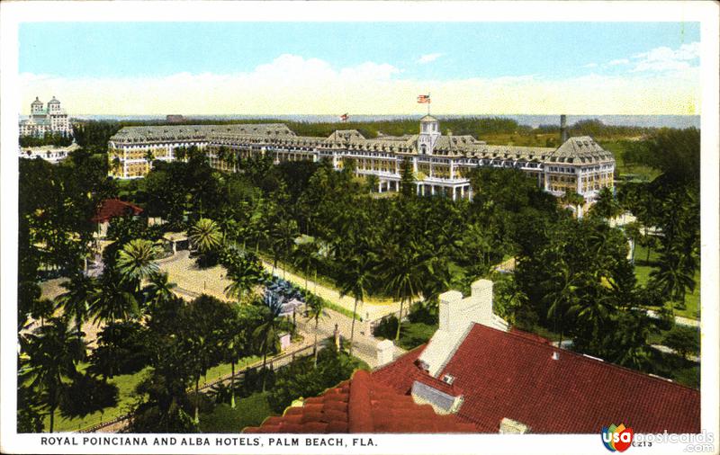 Pictures of Palm Beach, Florida: Royal Ponciana and Alba Hotels