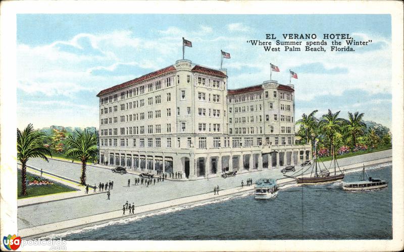 Pictures of West Palm Beach, Florida: El Verano Hotel, where Summer spends the Winter