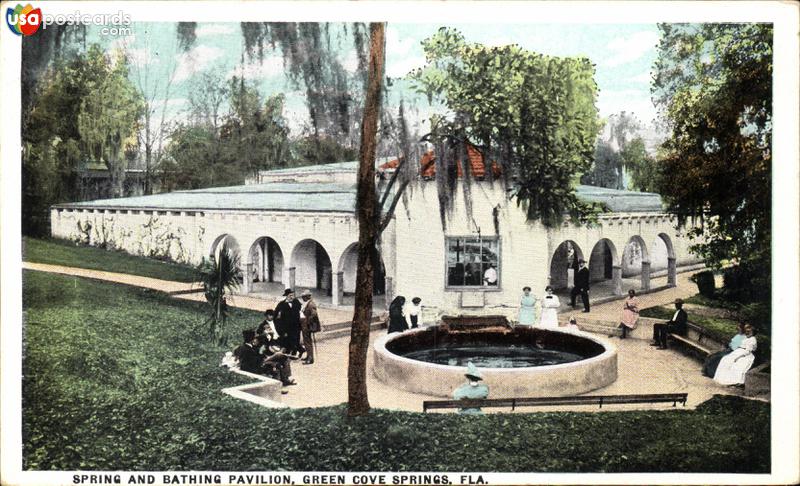 Pictures of Green Cove Springs, Florida: Spring and Bathing Pavilion