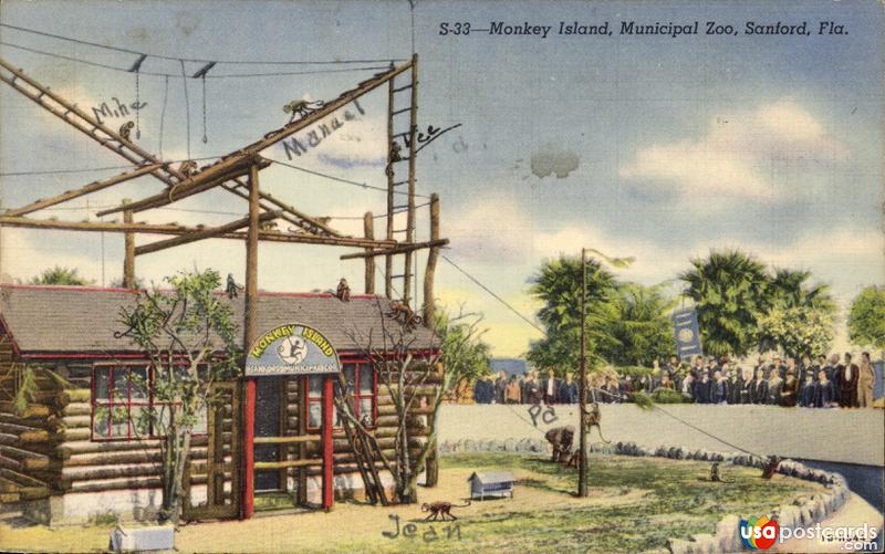 Pictures of Sanford, Florida: Monkey Island, Municipal Zoo
