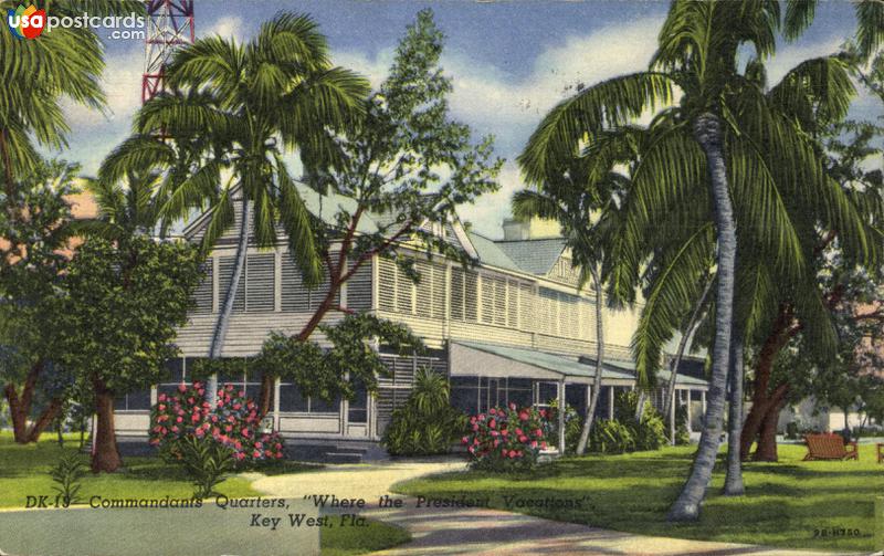 Pictures of Key West, Florida: Commandants Quarters