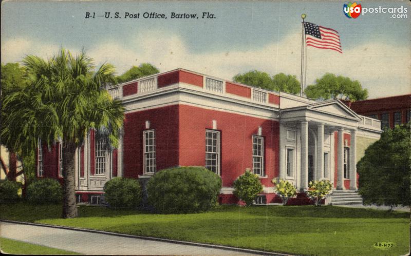 Pictures of Bartow, Florida: U.S. Post Office