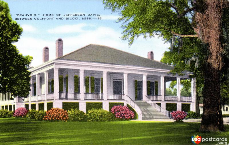 Pictures of Biloxi, Mississippi: Beauvoir, home of Jefferson Davis