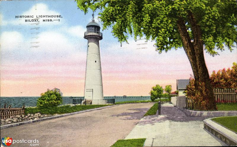 Pictures of Biloxi, Mississippi: Historic Lighthouse
