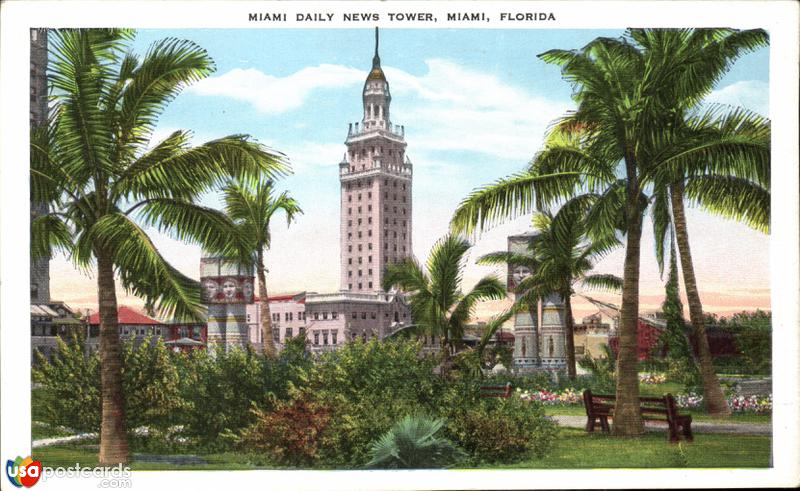 Pictures of Miami, Florida: Miami Daily News Tower