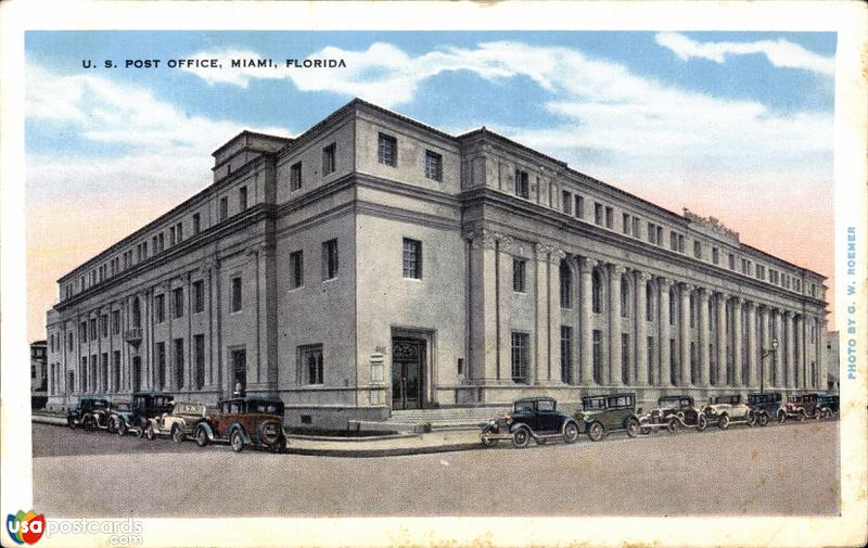 Pictures of Miami, Florida: U.S. Post Office