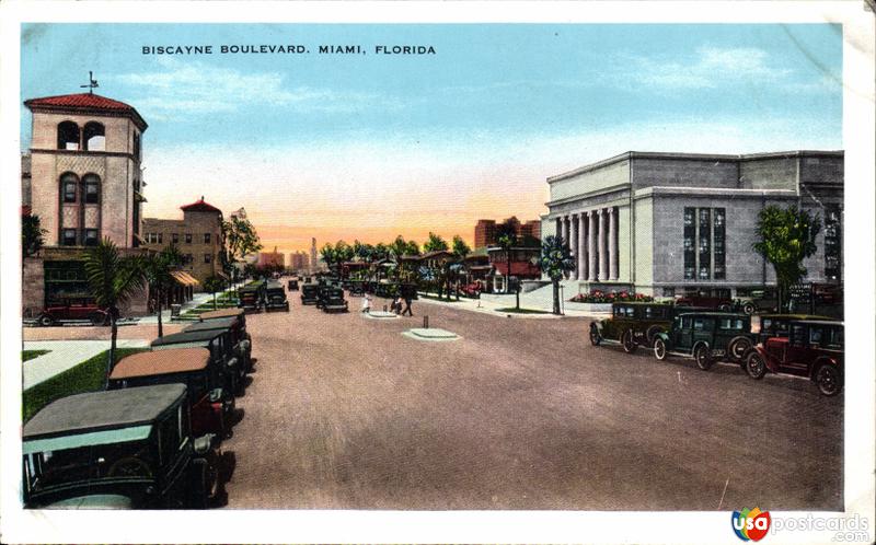 Pictures of Miami, Florida: Biscayne Boulevard