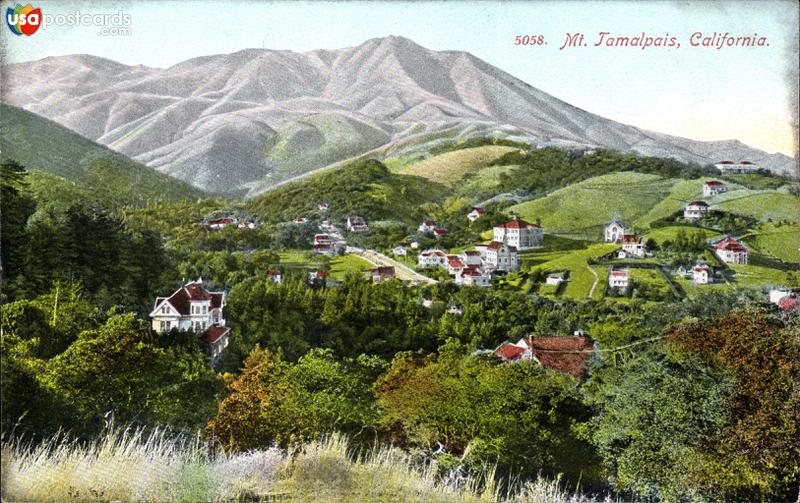 Pictures of Mount Tamalpais, California: General view