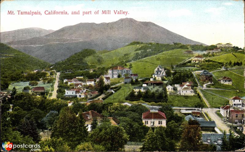 Pictures of Mount Tamalpais, California: General view of Mt. Tamalpais