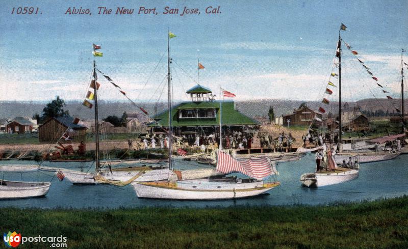 Pictures of San Jose, California: Alviso, the new port