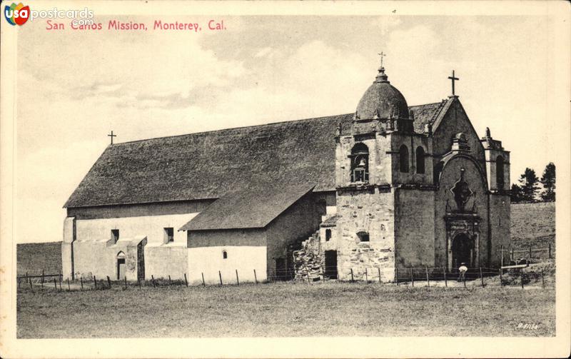 Pictures of Monterey, California: San Carlos Mission