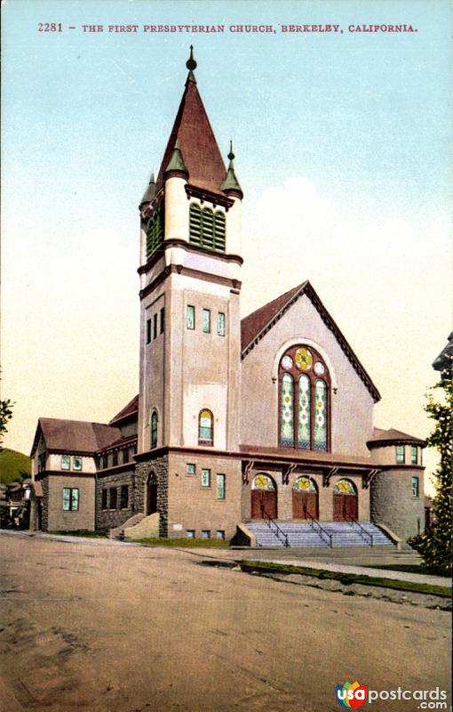 Pictures of Berkeley, California: The First Presbyterian Church