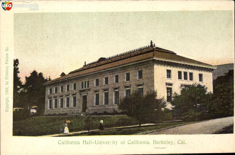 Pictures of Berkeley, California: California Hall, University of California