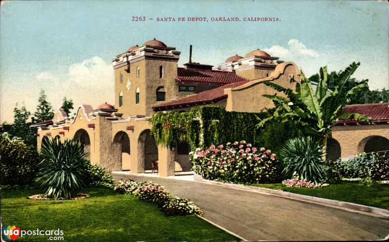 Pictures of Oakland, California: Santa Fe Depot