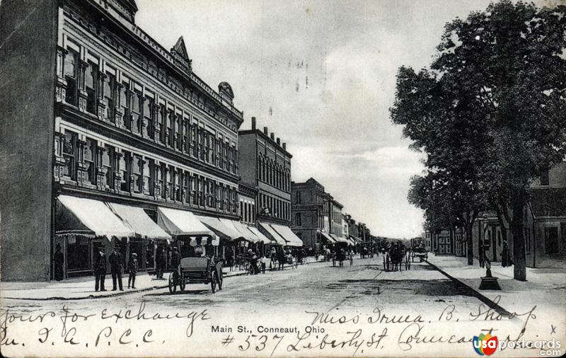Pictures of Conneaut, Ohio: Main Street
