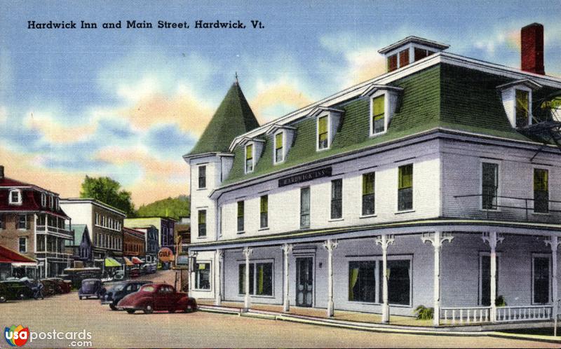 Pictures of Hardwick, Vermont: Hardwick Inn and Main Street