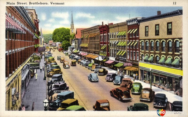 Pictures of Battleboro, Vermont: Main Street