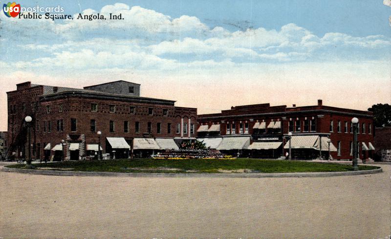 Pictures of Angola, Indiana: Public Square