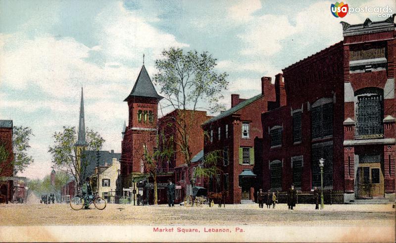 Pictures of Lebanon, Pennsylvania: Market Square