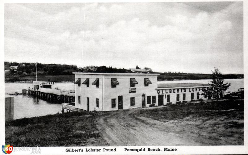 Pictures of Pemaquid Beach, Maine: Gilbert Lobster Pound