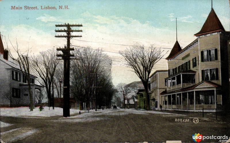 Pictures of Lisbon, New Hampshire: Main Street