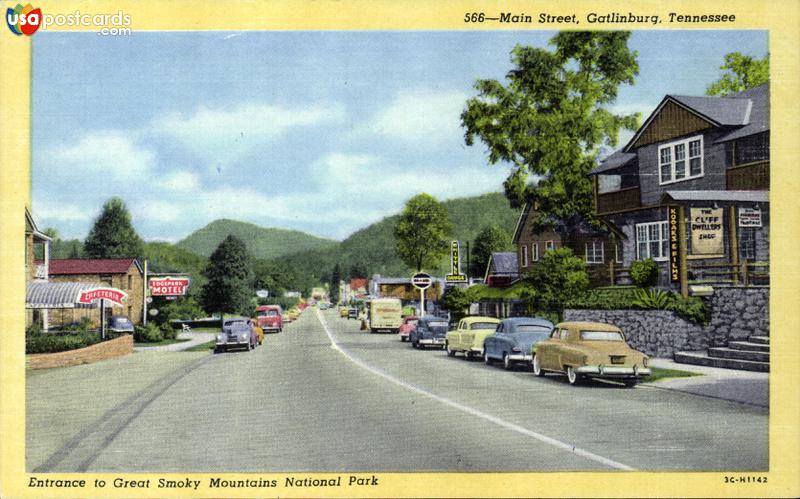 Pictures of Gatlinburg, Tennessee: Main Street