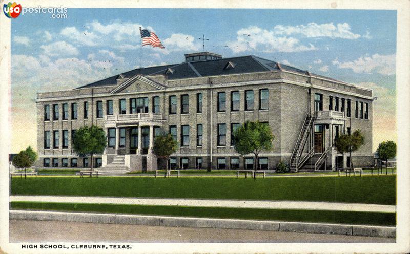 Pictures of Cleburne, Texas: High School