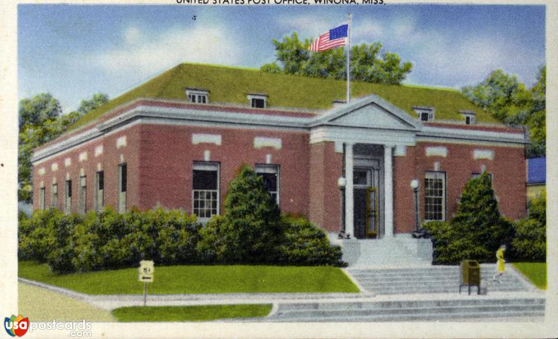 Pictures of Winona, Mississippi: United States Post Office