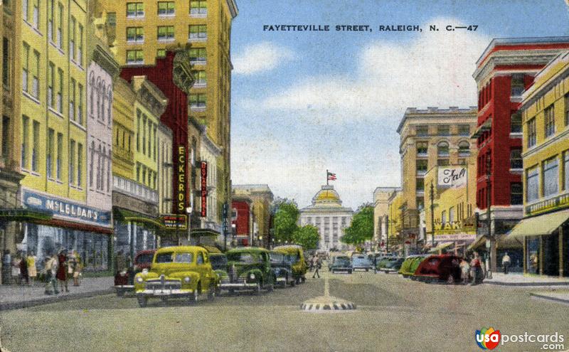 Pictures of Raleigh, North Carolina: Fayetteville Street