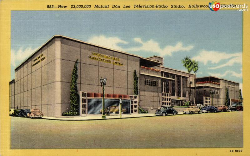 Pictures of Hollywood, California: Mutual Don Lee Television-Radio Studio
