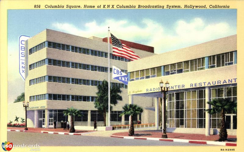Pictures of Hollywood, California: Columbia Square, home of KNX Columbia Broadcasting System