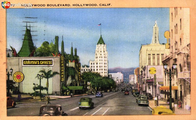 Pictures of Hollywood, California: Hollywood Boulevard