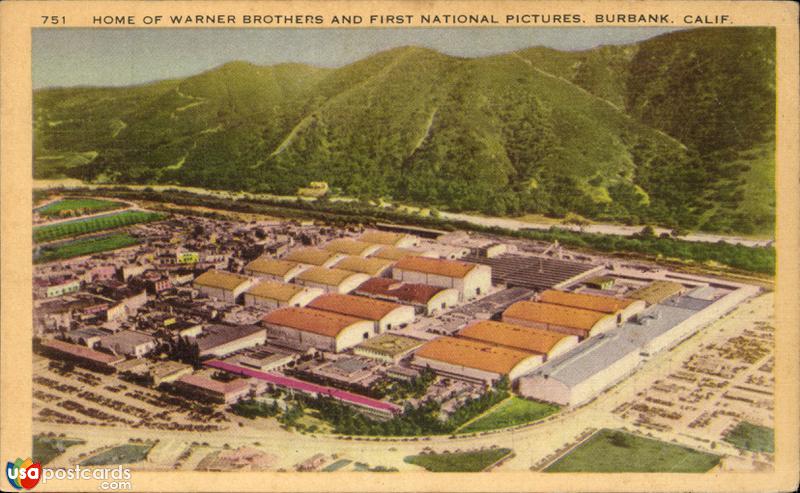 Pictures of Burbank, California: Home of Warner Brothers and First National Pictures